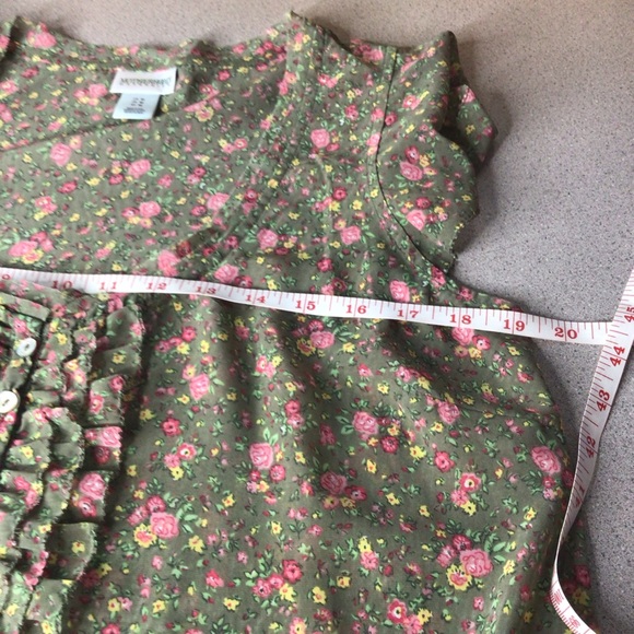 Motherhood Maternity flutter sleeve ruffle Medium - Picture 14 of 14